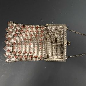 Antique silver “flapper” purse